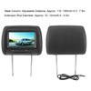 Adjustable Black Headrest Display 7-Inch Universal Control Headrest Video Player