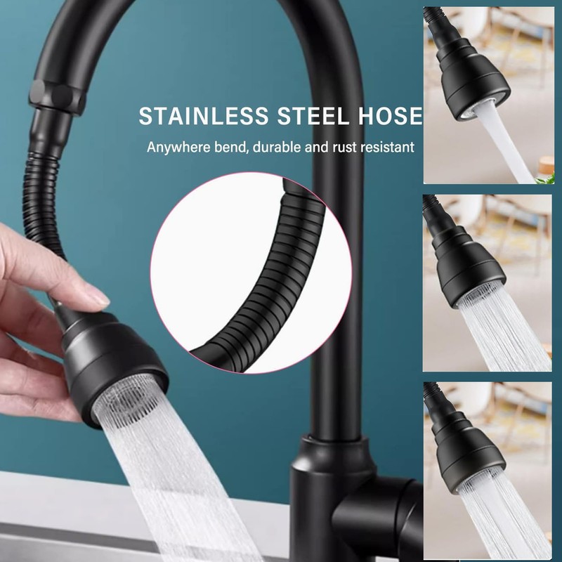 3 Modes Tap Attachment Swivelling, Water Saver, Rotating Tap Attachment