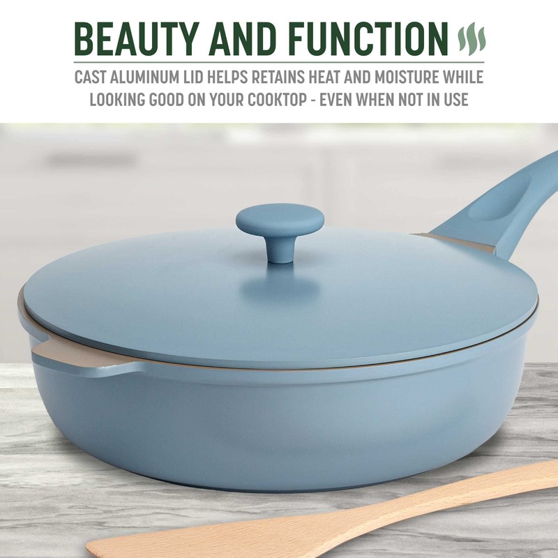 Goodful All-in-One Pan, Multilayer Nonstick, High-Performance Cast Construction, Multipurpose Design