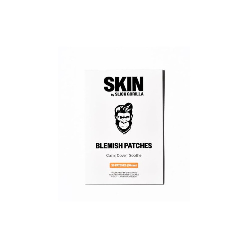 Parches para granos Slick Gorilla para hombres y adolescentes, 36