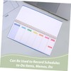 Operitacx Weekly Planner Calendar Dashboard Spiral Desk Pad Week Planner