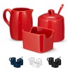 Kook Sugar and Creamer Set, 3 Piece, Pitcher, Sugar Bowl