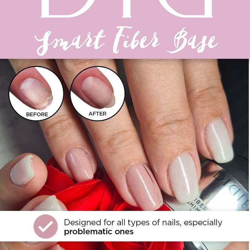 Premium Fibre Base Gel, Didier Lab, For Damaged Nails, Nail