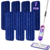 7 Pack Reusable Mop Pads for Swiffer Power Mop -
