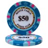 New Bulk Lot of 200 Monte Carlo Poker Chips -