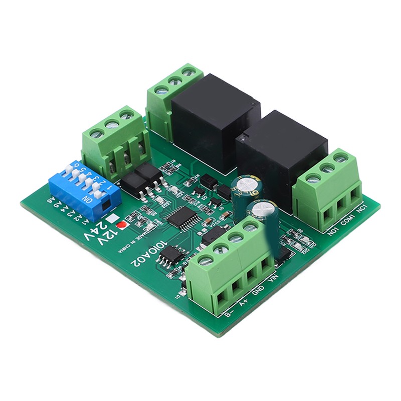 Relay Module 2 Channel RS485 Control Board Switch Controller DC