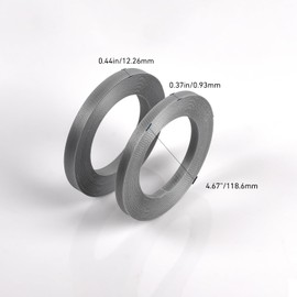 164ft(50m) PVC Roller Blinds Tape, Smart Electric Roller Blind Motor Roll Tube Strong Adhesive Tape for Window Shade Roller Blind Tube/Bottom/Rail