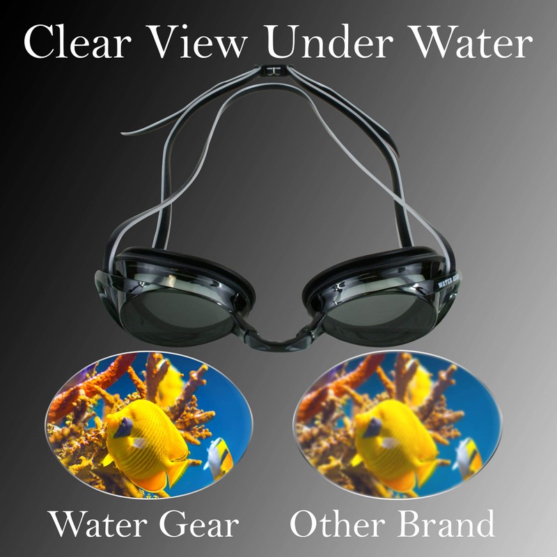 Water Gear Vision Swim Goggles - Comfortable and Durable