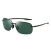 FONHCOO Polarized Sports Sunglasses UV Protection for Men Women Rimless