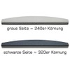 Set of 10 Buffer Files Half Moon Gloss Loss 240/320