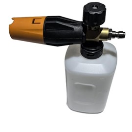 YUET 1L Foam Cannon for Pressure Washer - Adjustable Sprayer Nozzle, 1/4" Quick Connect, Snow Foam Lance for Car Wash, Additional Mesh Filter, 1.1mm & 1.35mm Orifices