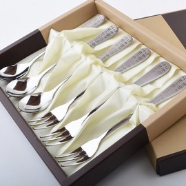 (H.jin) Hyeonjin Hunminjeongeum Teaspoon 6-Piece Set / (H.jin)현진 훈민정음 티스푼 6P세트
