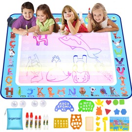 Doodle Mat Large Water Writing Doodle 40 x32 inch Drawing Mat for Kids Toys Girls Boys