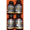 4 Bottles Of Onnit Alpha Brain Capsules - 120 Count Exp 12-2025 Until 03-2026