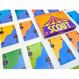 Oink Games Scout Tuckbox Version- Easy-to-Learn Japanese Strategy Card Game | Game of The Year Nominee | Ages 9+