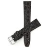 Bandini Italian Leather Watch Strap - Brown - Crocodile Pattern