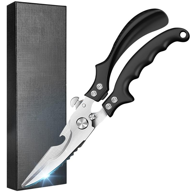 SiXing Kitchen Shears – Heavy Duty & Dishwasher Safe-Professional Stainless