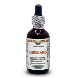 Oregano (Origanum Vulgare) Dry Leaf Alcohol-Free Liquid Extract Glycerite 60 ml