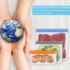 Bolsas Reutilizables para Alimentos,20PCS Bolsas de Silicona para Alimentos