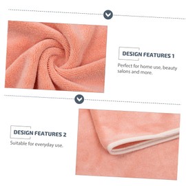 Healvian 1set Kit Spa Headcloth for Beauty Salons Includes Hair Towel and Wrap Ultra-Absorbent Quick-Dry and Soft for Daily Use Salons and Spas