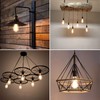 Ascher Dimmable Vintage LED Edison Bulbs, 6W, Equivalent 60W, 700
