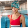 BIUDECO Women's Swim Cap Adjustable Fit Elasticity Bathing Hat for