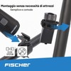FISCHER Set di luci a LED per bicicletta Small-box, resistente