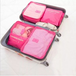 HayWHNKN 6Pcs Storage Bag for Clothes Luggage Packing Cube Organizer Suitcase Travel New