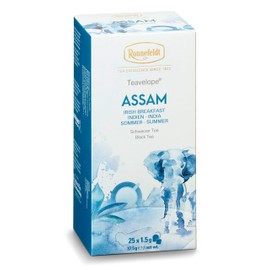Ronnefeldt Teavelope Assam - Irish Breakfast Black Tea India Summer Bags Tea Individually Wrapped, 25 Count - Strong, Smooth, Caffeinated