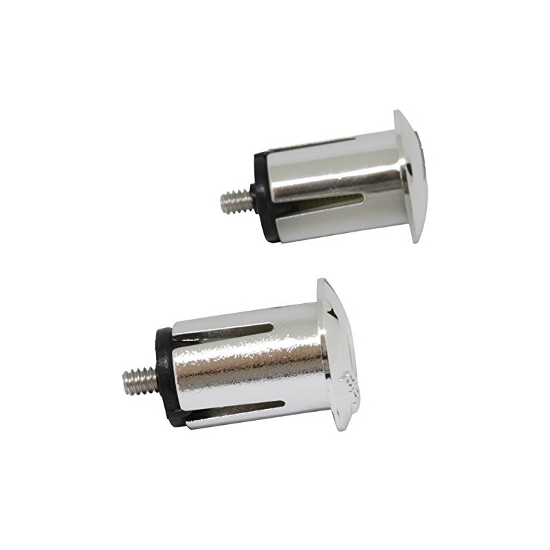BBB CyclingScrewOn Screw End Caps for Handlebar Tape | Stainless