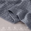 Elegant Comfort Premium 100% Cotton Waffle Blanket - Lightweight Breathable