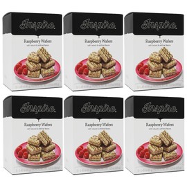 Inspire Square Protein Wafers by Bariatric Eating - Raspberry (6-Pack)