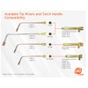 SÜA - Acetylene Heating Tip J-63-1 with H-16-2E style Mixer