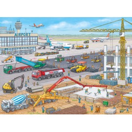 Ravensburger 10624 Construction at The Airport Jigsaw Puzzles