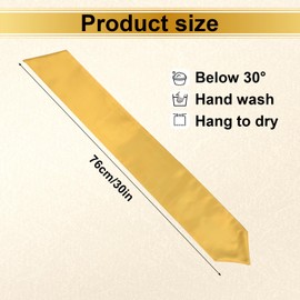 Sublimation Graduation Stole, Plain Sash Class of 2025 Shawl Scarf for Unisex Adult, Honor Stole for Grad Accessories