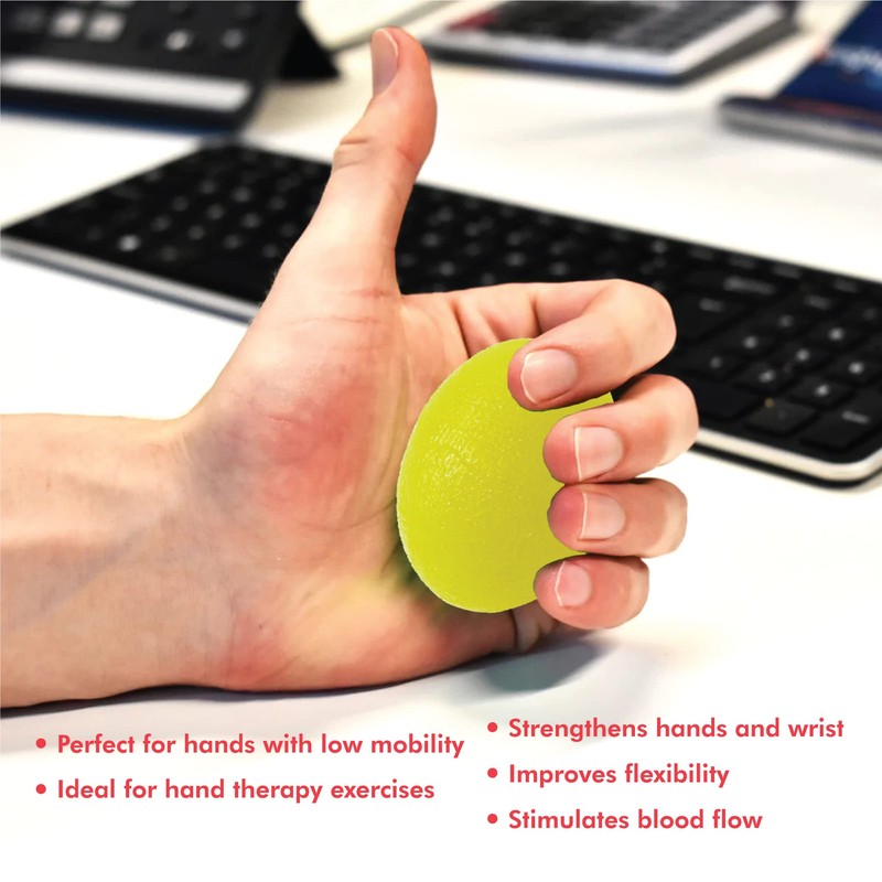 Gadgetime USA Stress Relief Egg - Grippers - Hand &