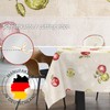 Tablecloth Made of Fabric Textile Washable Table Linen Tablecloth Cotton