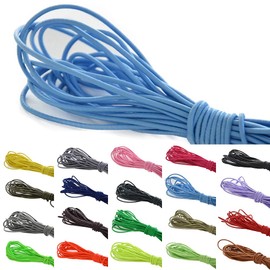 Roban Fashion 10 m Elastic Rubber Cord 3 mm Elastic Cord Hat Band Choice of 32 Colours