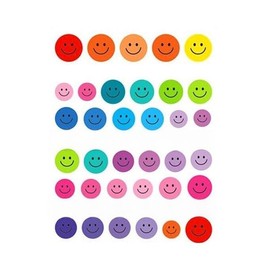 Generic Happy Emoticons Amazing Extra Thin Nail Stickers R440 Nail Wraps Art Stickers Manicure Supplies for Women for Home Nails Full Long Lasting Easy Apply and Remove