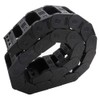 R55 25mm x 57mm Black Plastic Cable Wire Carrier Drag