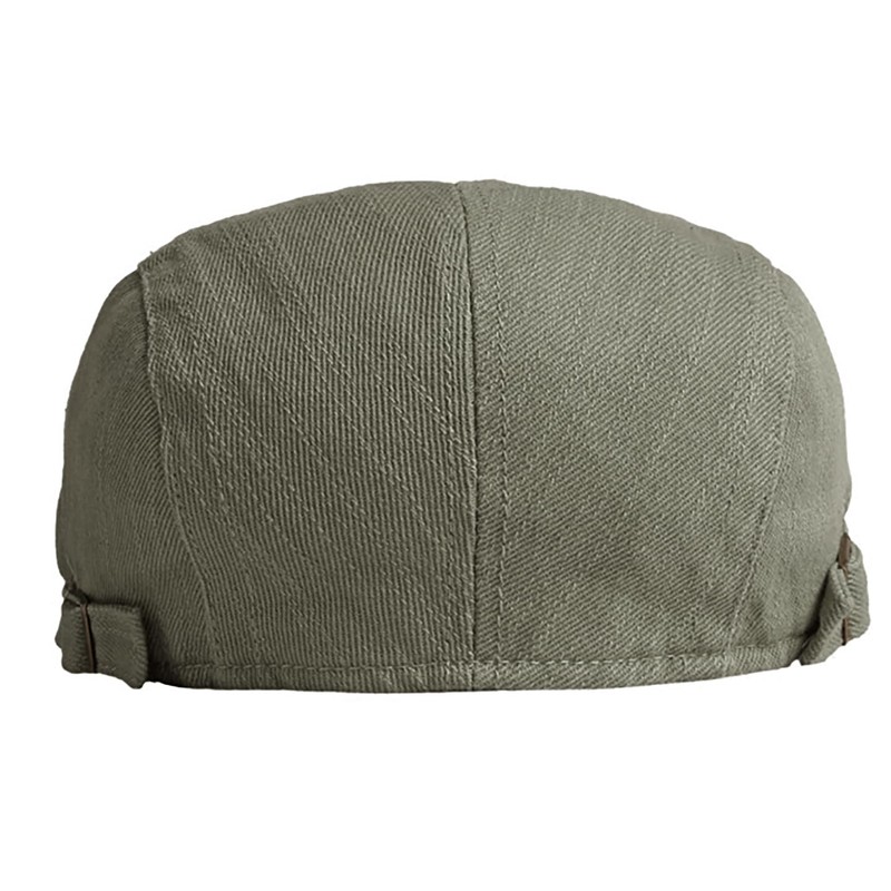 DIYDECAL Cotton Newsboy Flat Caps for Men, Womens Cabbie Driving
