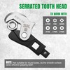 3-Piece Adjustable Crows Foot Wrench Set, 1/4" & 3/8" &