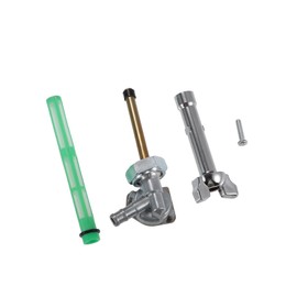 HEROFFIX Fuel Petcock Kit for Honda Shadow VLX 600 VT600CD Deluxe 1988-1998 Fuel Gas Tank Switch Valve Petcock 16950-KAF-000,16963-MR1-000 Replace Parts