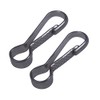 Nissa Chain IKS-107 No.1014 Antique Silver Round Snaps, Set of