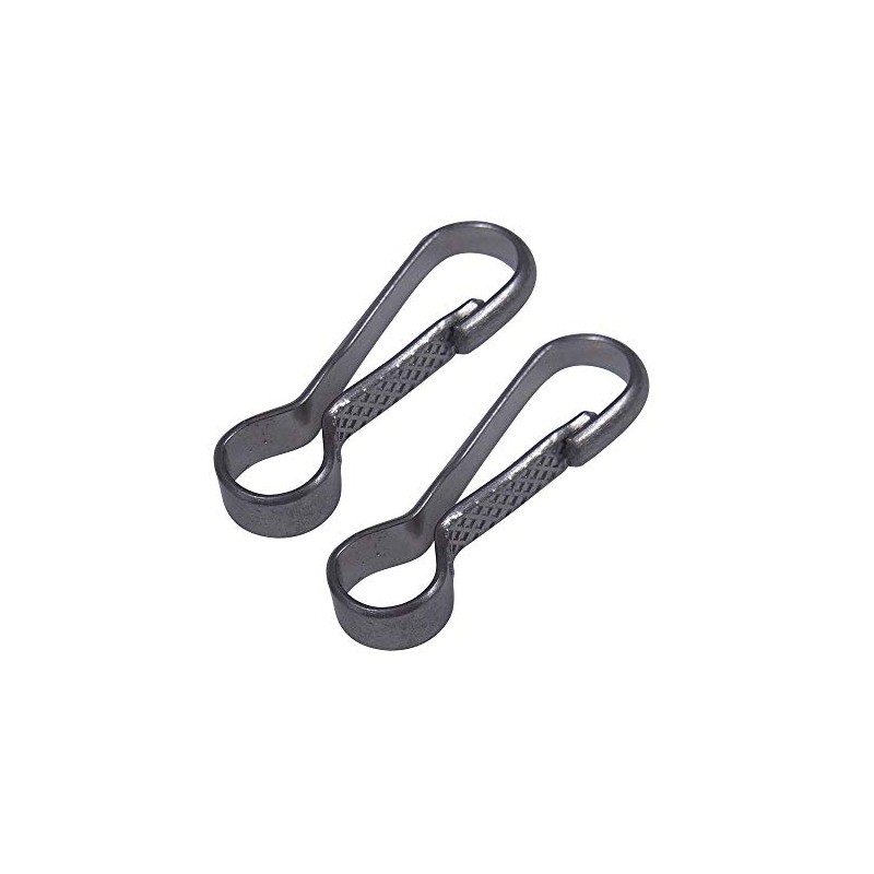 Nissa Chain IKS-107 No.1014 Antique Silver Round Snaps, Set of