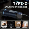 Skywolfeye 2 Pack Rechargeable Flashlights High Lumens, 5 Modes Led