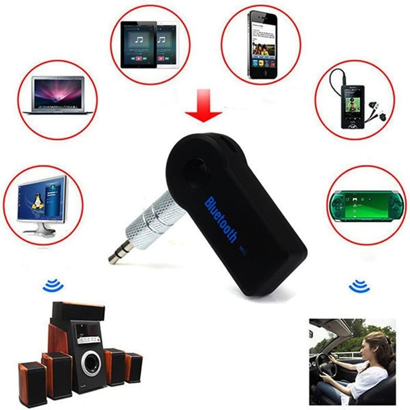 Ziyan Bluetooth Audio Adapter Car Receiver AUX Cable Car 3.5