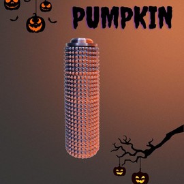 Prickly Spinny Click – Spiky Spinner Fidget | Clicky Button | Sensory Tool for ADHD, Pain Stimming & Labor Support | Clicky | 3D-Printed by ThreeDprintables:_Pumpkin_1/4