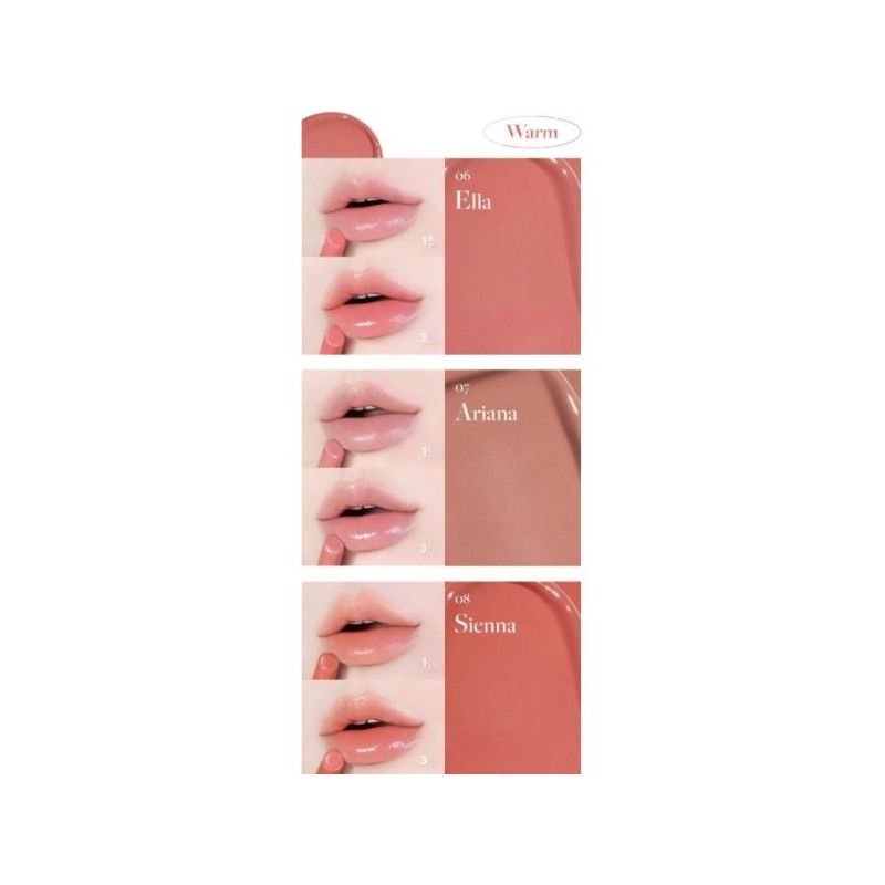 DEAR DAHLIA Lip Allure Glow Shine 2.4g, Color:07 Ariana