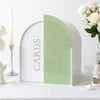 OurWarm White Arched Wedding Card Boxes for Reception, Acrylic Card